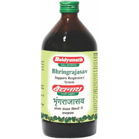 Baidyanath Bhringrajasava 450 ml Syrup |Made with Natural Ayurvedic Ingredients for Hair, Liver, Cough Health and Blood Purifer