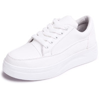 Vendoz Women White Stylish Casual Sneakers - 38 EU