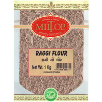 Miltop Ragi Flour | Nachini Atta | Finger Millet Puttu Powder | Export Quality(1Kg)