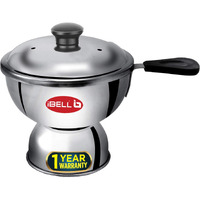 IBELL Stainless Steel Chiratta Puttu Maker Use with Pressure Cooker