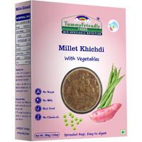 TummyFriendly Foods Organic Millet Khichdi Mix With Vegetables for Toddler | Millet Khichdi Mix For Baby 1 Year plus | Available in Trial Baby Packs too | Shelf-life 9 month | 200g