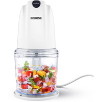 Borosil Chef Delite 260 Watts Chopper, White