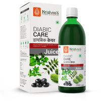 Krishna's Diabic Care Juice - 1000 ml | Blend of 11 herbs Methi, Amla, Karela, Jamun, Kutki, Guduchi & 5 other herbs to manage sugar levels | Health Drink | Made in India