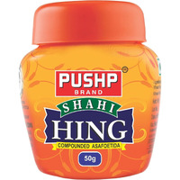 Pushp Brand Asafoetida Hing Jar (50 GM)