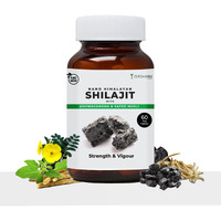 ZEROHARM Nano Himalayan Shilajit With Ashwagandha, Safed Musli & Goksura 60 Veg Capsules, Testo Enhancer For Men & Women Strength, Energy Booster, Stamina, Vigour, Endurance & Performance supplements