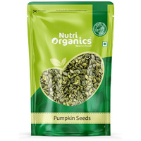 Nutri Organics Raw Pumpkin Seeds for Eating 500 g, Immunity Booster Jumbo Pumpkin Seeds