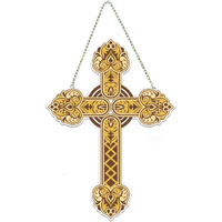 Artvibes Holy Cross Wall Hanger for Home|Office|Living Room|Gift, Wall Decoration (WH_5512N), Multi 12