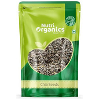 NutriOrganics, Chia Seeds for Weight Loss 1kg Omega 3 Rich Raw Chia Seeds, 1000 gram