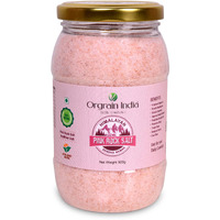 Orgrain India Authentic Himalayan Pink Salt Powder 500g | 80+ Minerals | Trace Elements | Healthy Cooking | No Adulteration