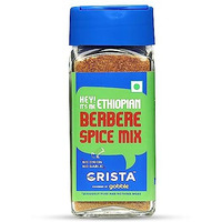 CRISTA Ethiopian Berbere Spice Mix | Vegetable Curry Masala | Vegan | No Onion | No Garlic | Zero added Colours, Fillers, Additives & Preservatives | 50 gms