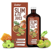 Dabur Slim & Fit Juice - 1L | 100% Natural & Ayurvedic | No Artificial Colours, Sugars & Flavours | Healthy Weight Management |Helps Boost Metabolism