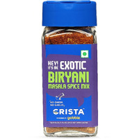 CRISTA Exotic Biryani Masala Spice Mix | Rich in flavour | No Onion | No Garlic | Vegan | Pure | Zero added Colours, Fillers, Additives & Preservatives | 45 gms