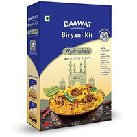 Daawat Biryani Kit Hyderabadi | Authentic Recipe | Ready in 30 min | Ready to Cook 334 gm