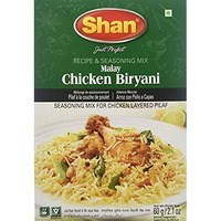 Shan Spice Mix For Malay Chicken Biryani Masala, 2.12 oz  60 g, 2 Pack