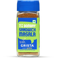 CRISTA Bombay Sandwich Masala | Fresh | Vegetable & Cheese Sandwich | No Added Sugar | No Onion | No Garlic | Vegan | Zero added Colours, Fillers, Additives & Preservatives | 50 gms