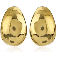 Estele Earrings for Women Gold Plated Latest Stylish Designer Oval Shaped Stud Earrings for Girls and Women-393/707 ER