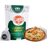 CURRYiT Biryani Masala | Lucknowi Biryani Curry Paste | Just Add Rice & Chicken, Mutton, Paneer | Ready in 30 Mins | Serves 6 | Made with Ghee | No Preservatives | Ready To Cook Indian Masala Gravy | 250g