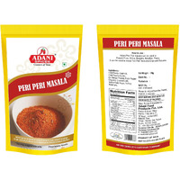 Adani Spices | Peri Peri Masala Powder Instant Spice For Seasoning for French Fries, Pizza, Pasta & Much More 50gm Each Pack of 4 -All Natural Ingredients | No Added Preservatives