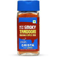 CRISTA Smoky Tandoori Masala Spice Mix | Multipurpose spice blend for paneer, chicken, and vegetables | Zero added Colours, Fillers, Additives & Preservatives | No added Sugar | Vegan | Aromatic |45 g