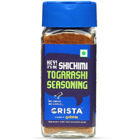 CRISTA Japanese Shichimi Togarashi Seasoning | No Added Sugar | Cholesterol Free | Trans Fat Free | Zero added Colours, Fillers, Additives & Preservatives | 45 gms