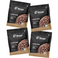 SHREGO Peanut Plus Khari Sing Traditionally Roasted Salted Jumbo Peanuts, Snack and Namkeen Vacuum Packed (1440 Gm)