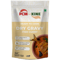 PCM  KINE Dry Gravy Fish Curry, Quick & Easy Fish Curry Mix, Authentic Indian Flavor, Perfect for Fish Curry, Ready to Cook Meal Solution, Ideal for Travel - 100g / 5 Portions