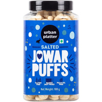 Urban Platter Salted Jowar Puffs, 100g (Gluten Free, Palm Oil Free, Baked Not Fried)