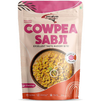 INSTAFOOD Cowpea (Choli) Sabji | Ready to Eat & Cook Meal | 3-4 Servings | Pack of 1 (150g) | After Cooking Gets 700G to Serve | Zip Lock Packaging | Vegetarian Meal | Just Add Water and Cook