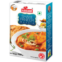 VASANT Shahi Paneer Masala | Shahi Paneer Masala | Shahi Paneer | Paneer | Powder Masala | Indian Spices & Masala | Vegetarian | Delicious in Taste | 100 gm