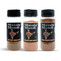 Amritsari Chana Masala-100g,punjabi Kadi Masala-100g,shahi Paneer Masala-100g, All Spices Are Exotic, Authentic and Quality for Rich Taste.