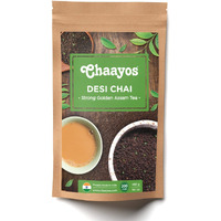 Chaayos Tea Gold | Strong Golden Assam, Granule Tea | Desi Chai | Premium Chai Patti | Crop Of 2024 (400G)