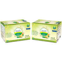 DiaBliss Herbal Diabetic Friendly Herbal Lemon Tea - Low GI - 30 x 10 Grams Sachet Box - Combo Pack of 2 Nos - Diabetes