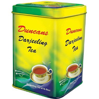 DUNCANS FINEST HAND - PICKED LEAF TEA Darjeeling Tea, 100% Orthodox Tea in 250gm Tin Caddy Pack | Darjeeling Long Leaf Black Tea