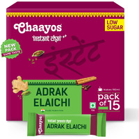 Chaayos Instant Adrak Elaichi Premix - 15 Sachets, 180g