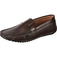 Centrino Mens Brown Loafers-9 Kids UK (9911-02)