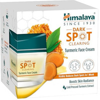 Himalaya Dark Spot Clearing Turmeric Face Cream | Organically sourced Turmeric | Reduce dark spots in 7 days | 2% Glycolic Acid & 2% Niacinamide | 50g