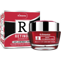 St.Botanica Retinol Anti Aging Night Cream, 50g Infused with Retinol to Fight Signs of Skin Aging | No Parabens & Sulphates | Vegan & Cruelty Free