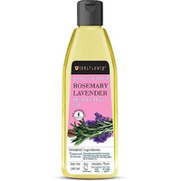 Soulflower Rosemary Lavender Oil for Healthy Hair, Scalp Nourishment, Hair Growth - 100% Pure & Natural Undiluted Cold pressed Oil, 120ml