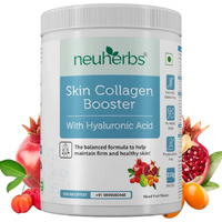 Neuherbs 210g Collagen Supplement for Women and Men with Biotin, Vitamin C, E, Antioxidant blend ,For Glowing Skin,Healthier Hair ( 30 serving ) Collagen powder-Mixed Fruit Flavour