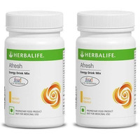 Herbalife Afresh Powder - 50 g (Lemon, Pack of 2)