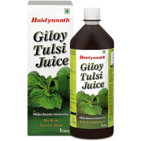 Baidyanath Giloy Tulsi Herbal Juice - 1000ml | Helps Boost Immunity & Promotes Good Health | Supports Respiratory Wellness (Pack of 1)