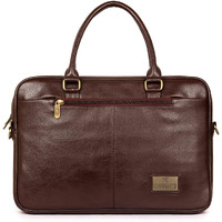 The Clownfish Signatura 15.6 inch Laptop Briefcase (Pecan)