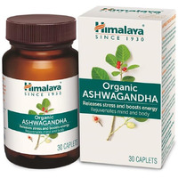 Himalaya Organic Ashwagandha 670mg |Helps Release Stress | Rejuvenates Mind and Body | General Wellness | Pack of 30