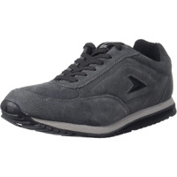 Power Mens EXTREME LEATHER Sneakers(8332894_DARK GREY_7 UK)