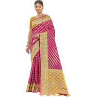 MANOHARI adorable woven pattern Banarasi Silk saree for women with Blouse Piece_MN1741