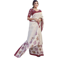 Priyashi Plain Art Silk Saree for Womens (AZ-PY-P3-SANVI RED