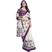 Priyashi Plain Art Silk Saree for Womens (AZ-PY-P3-SANVI Purple