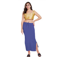 RANI SAAHIBA Womens Stretchy Slim Fishcut Petticoat Cotton Saree Shapewear(SHP55_2XL/3XL_Violet)