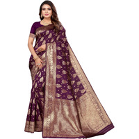 SHIVANAA Womens Jacquard Saree With Blouse Piece||Saree For Women||Designer Saree