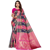 SHIVANAA Womens Jacquard Saree With Blouse Piece||Saree For Women||Designer Saree